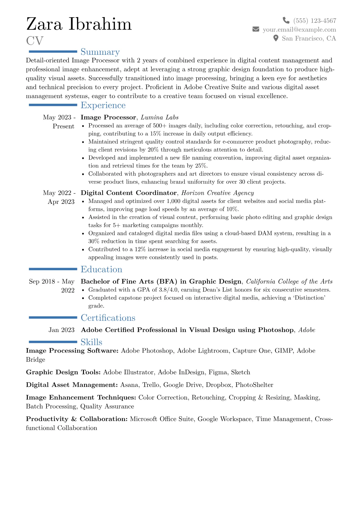Career changer version - Page 1
