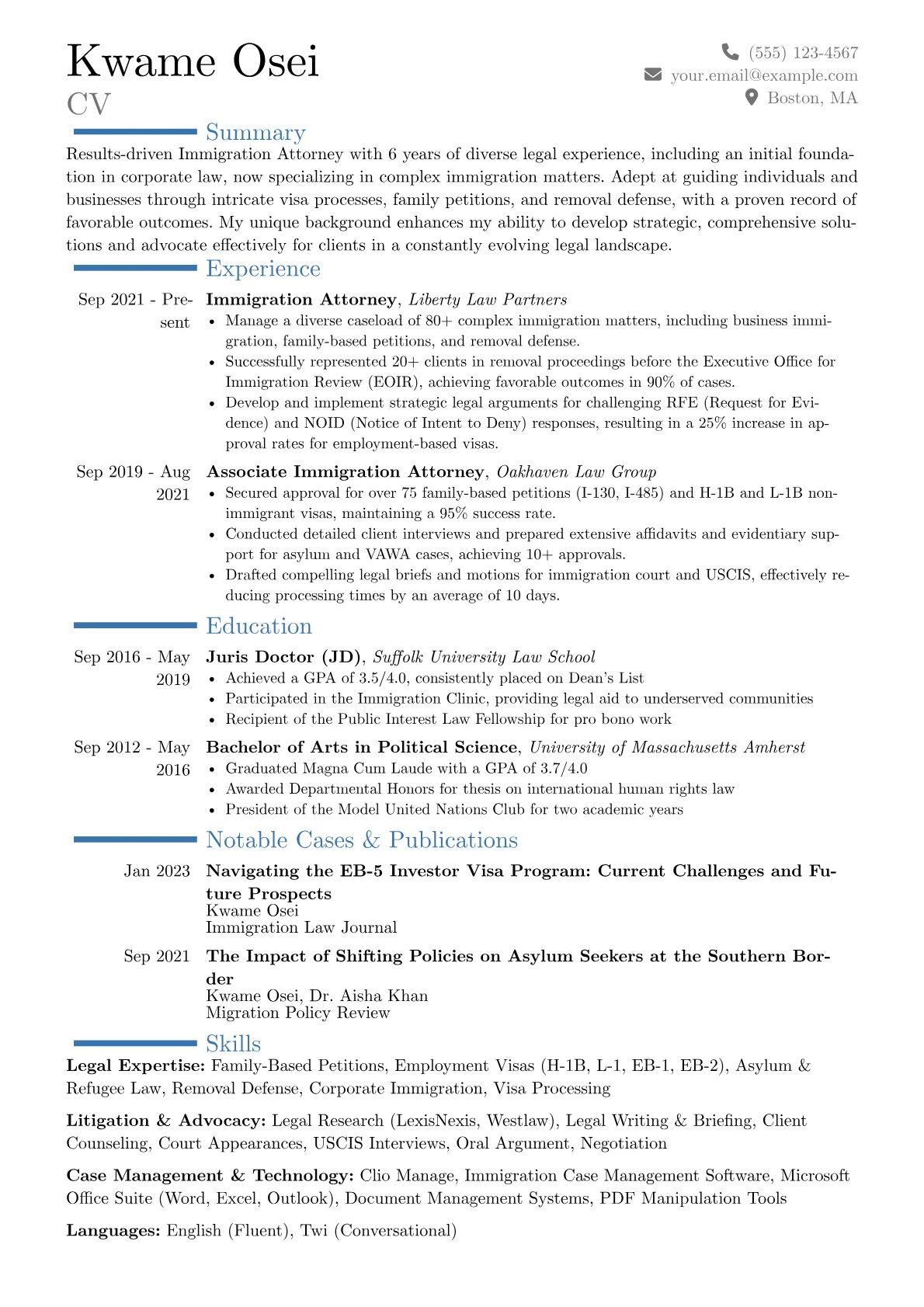 Career changer version - Page 1