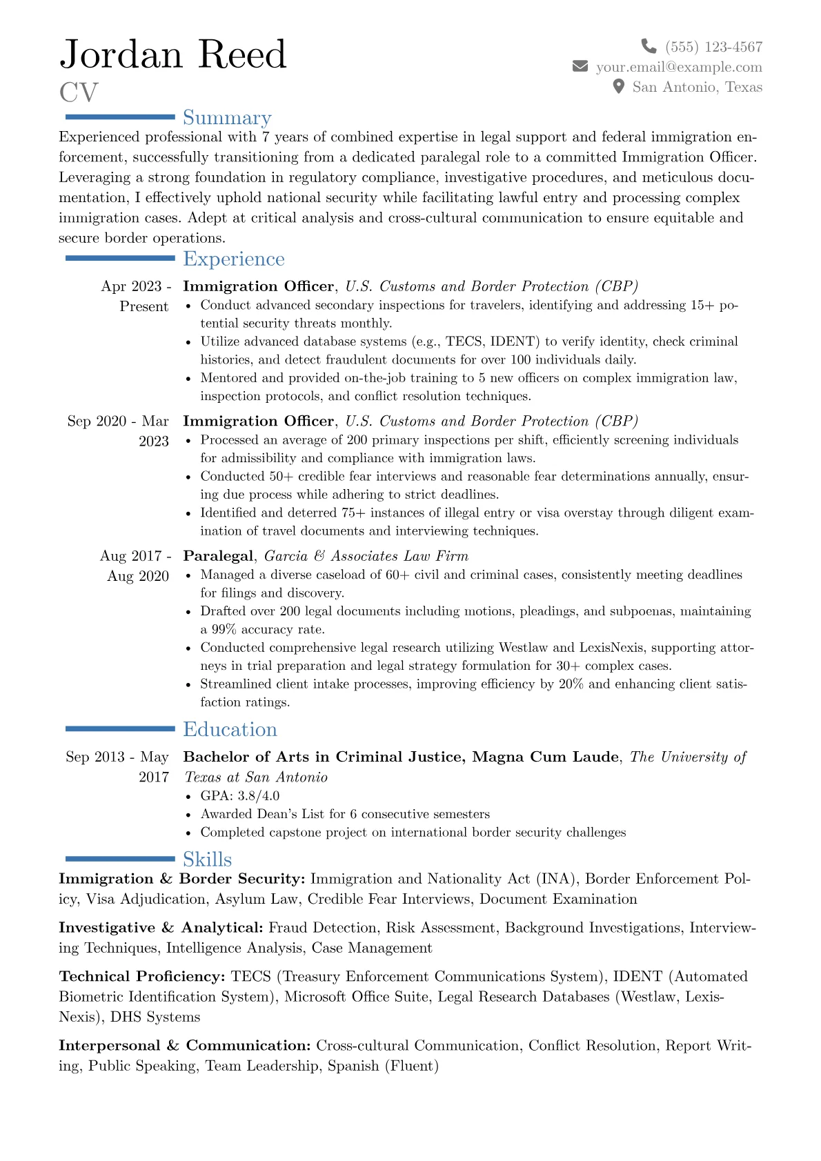 Career changer version - Page 1