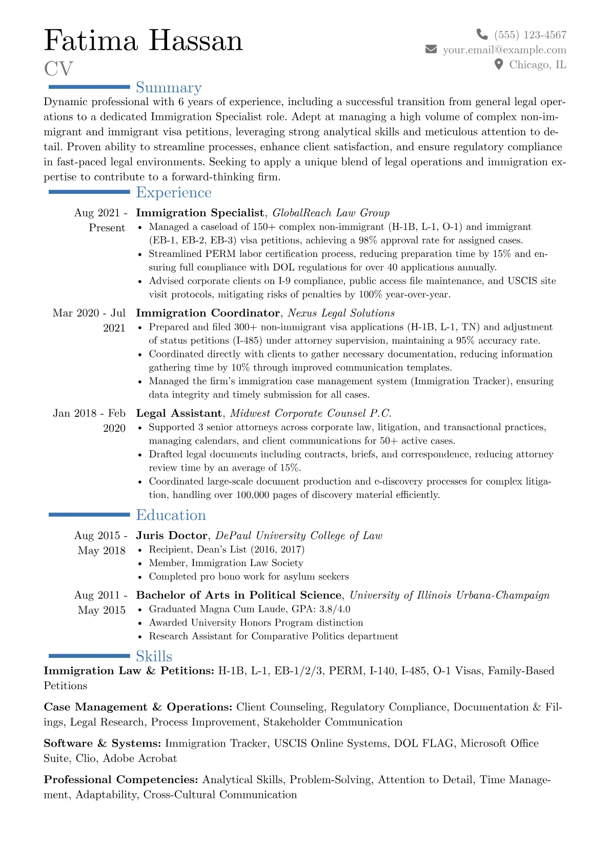 Career changer version - Page 1