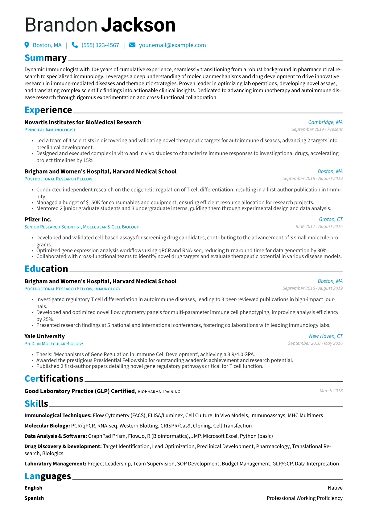 Career changer version - Page 1