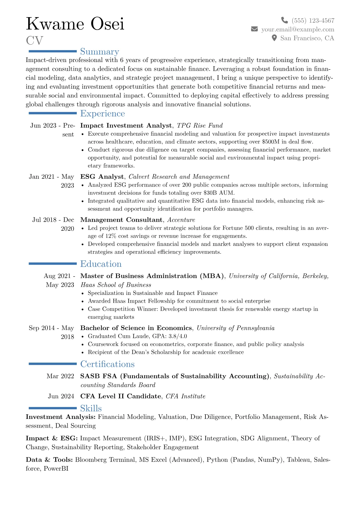 Career changer version - Page 1