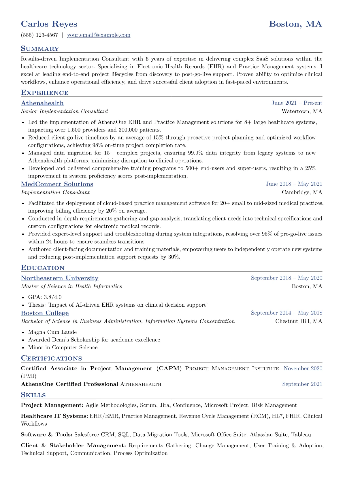 Healthcare SaaS version - Page 1