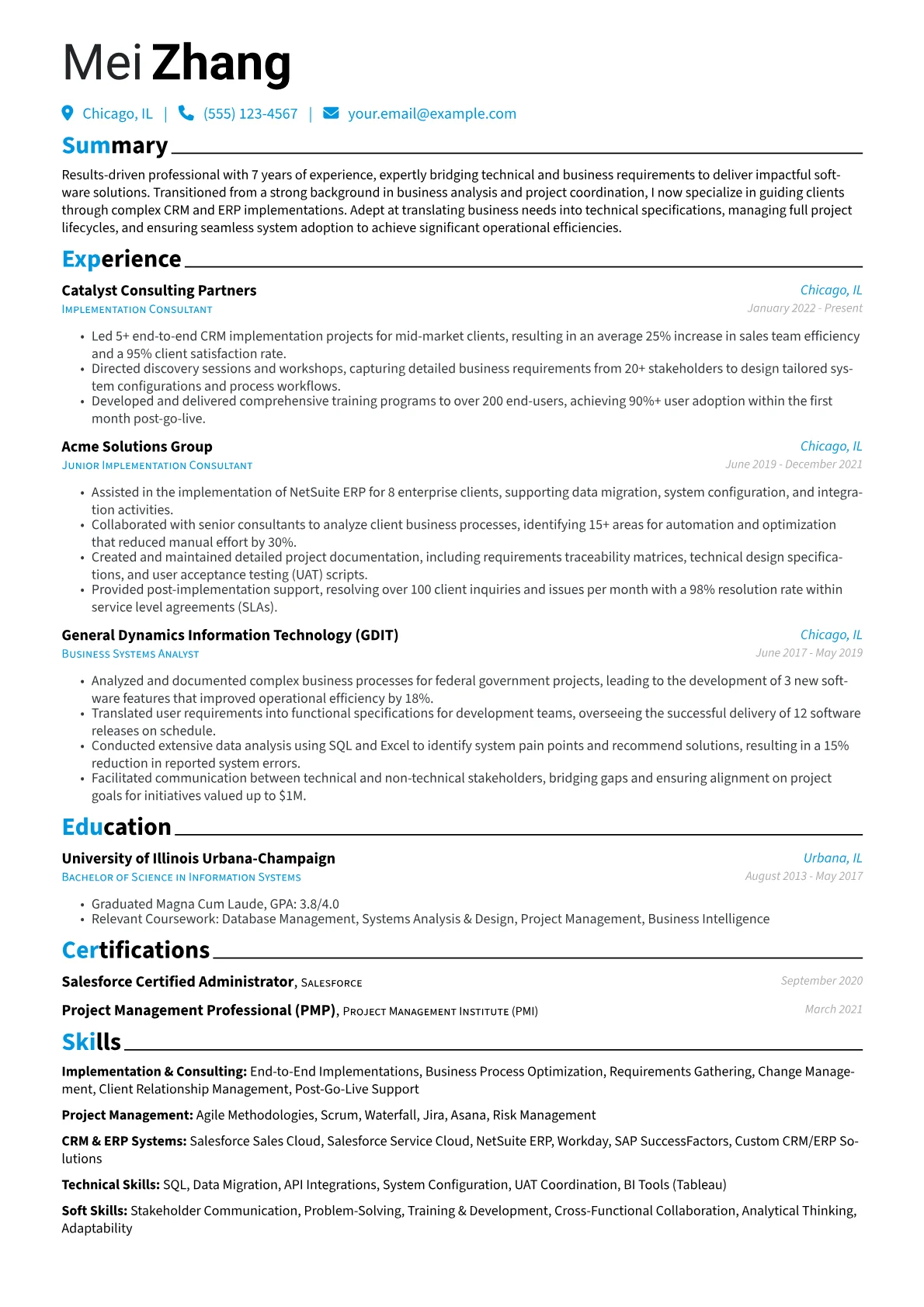 Career changer version - Page 1