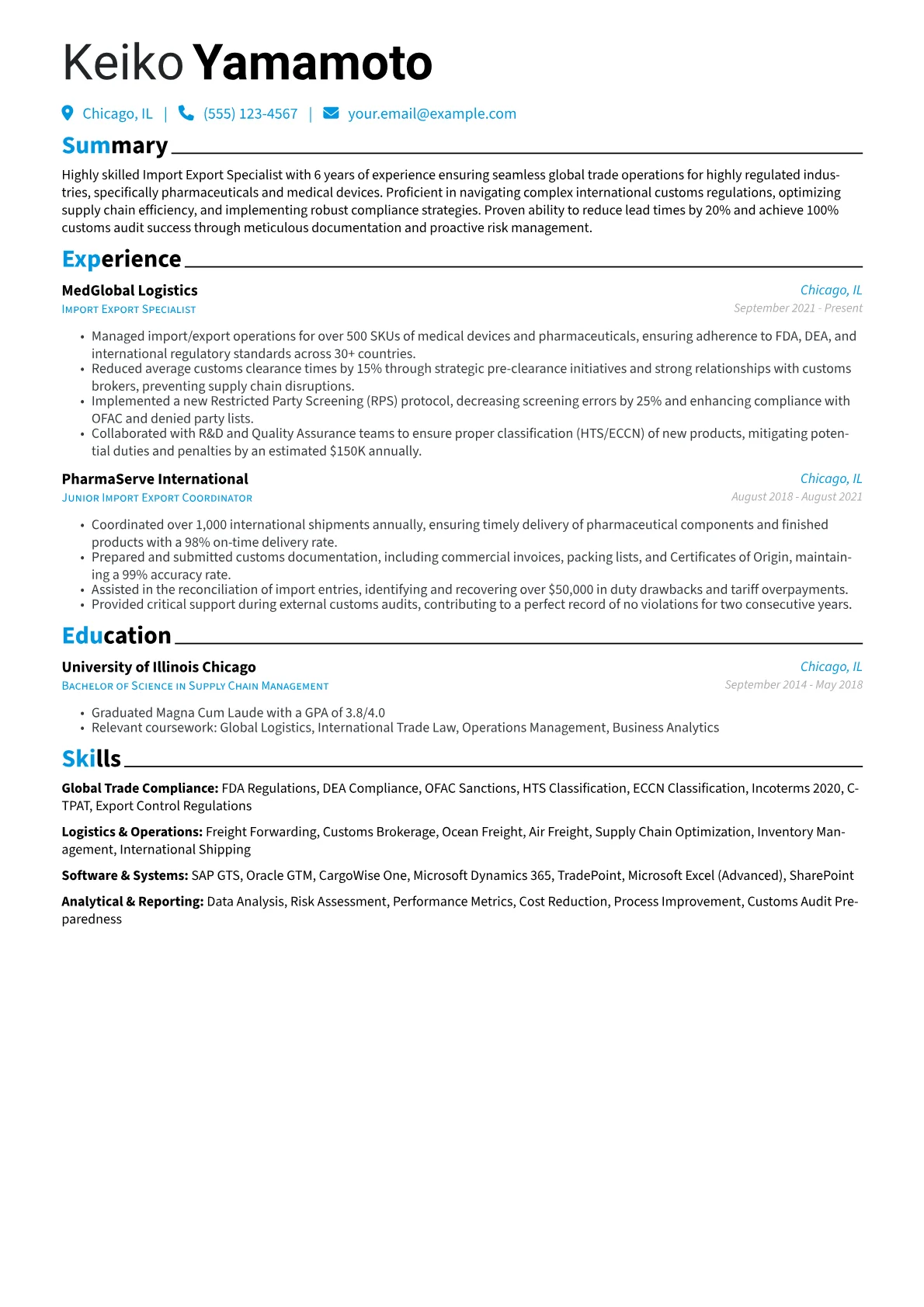 Global Trade Compliance version - Page 1
