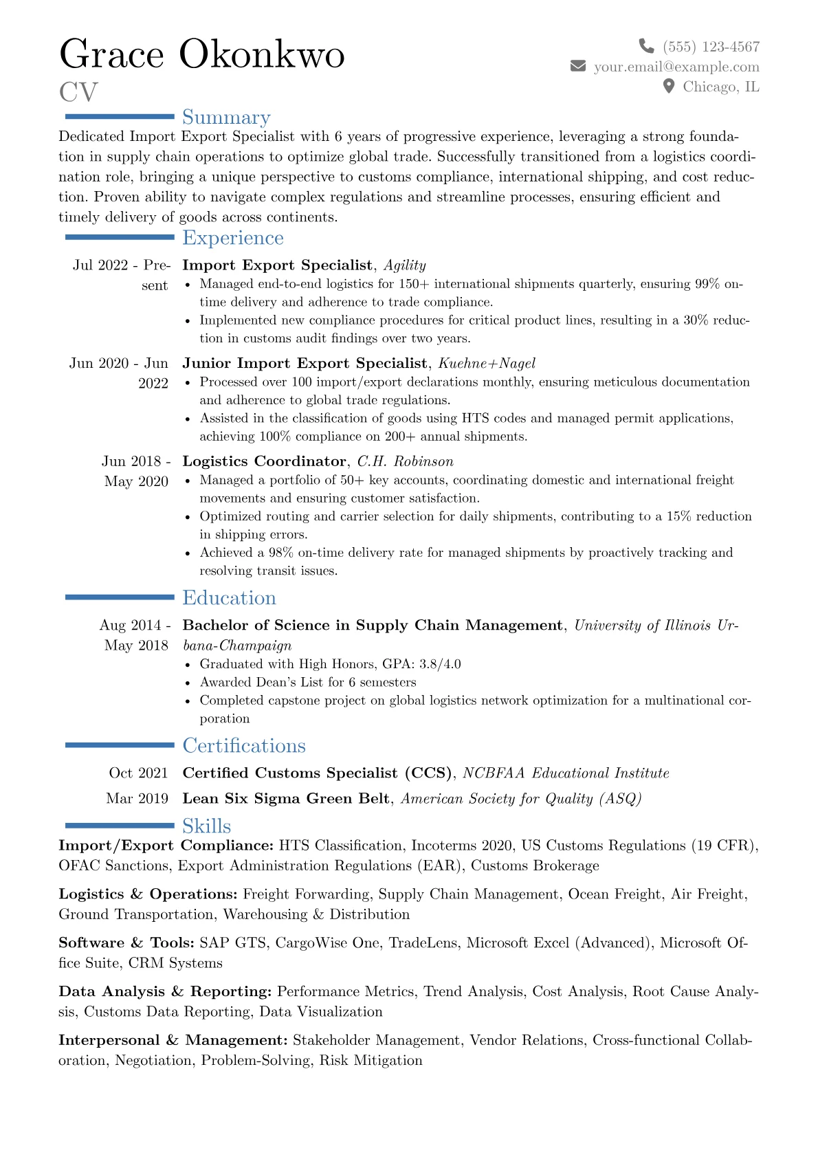 Career changer version - Page 1