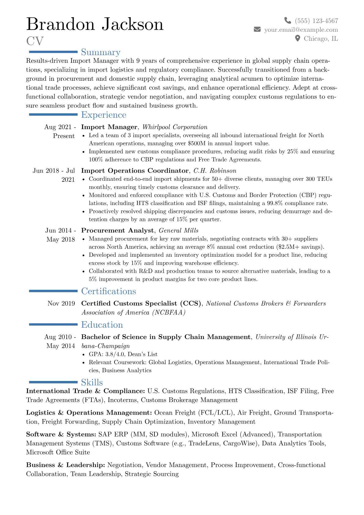 Career changer version - Page 1