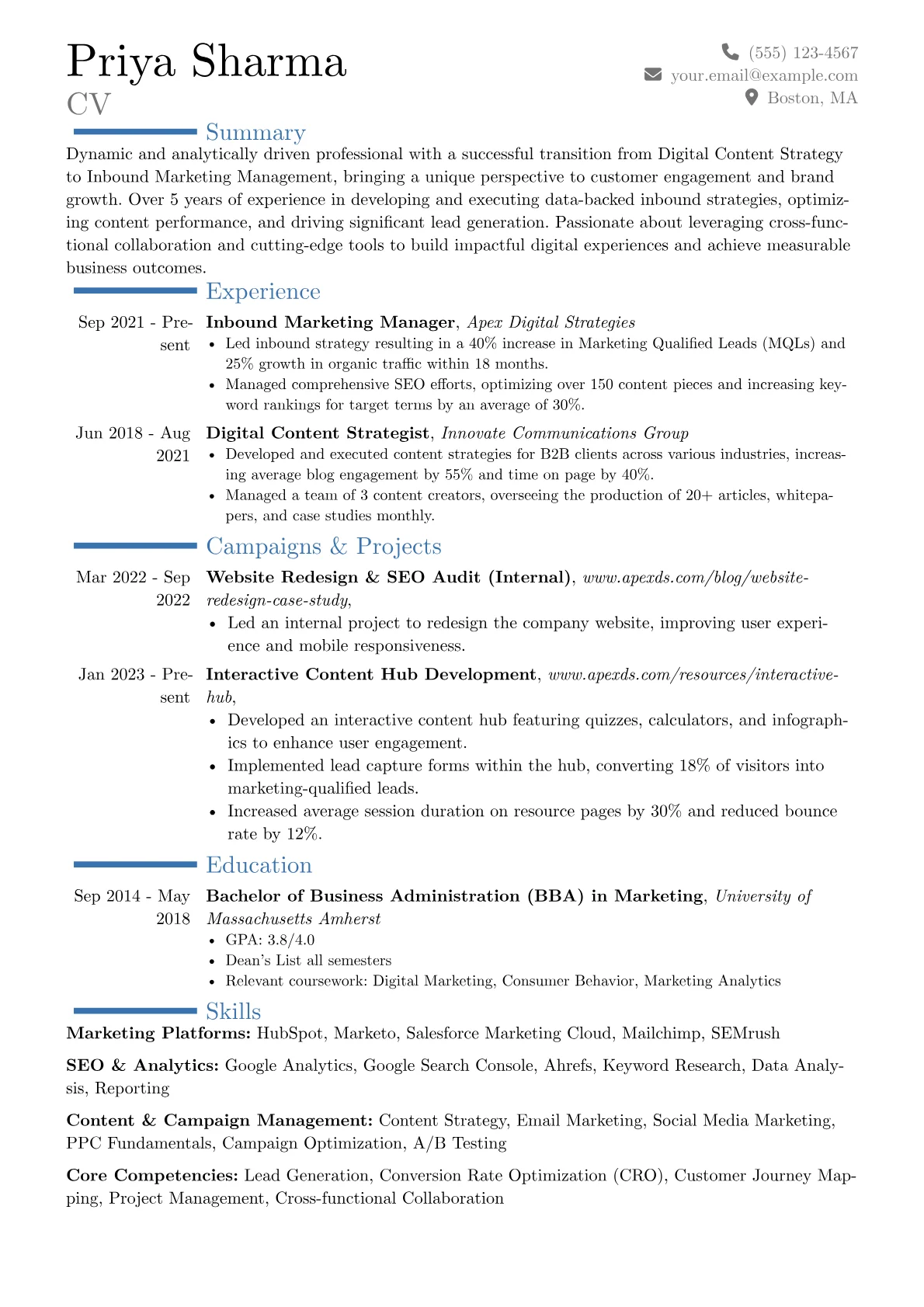 Career changer version - Page 1