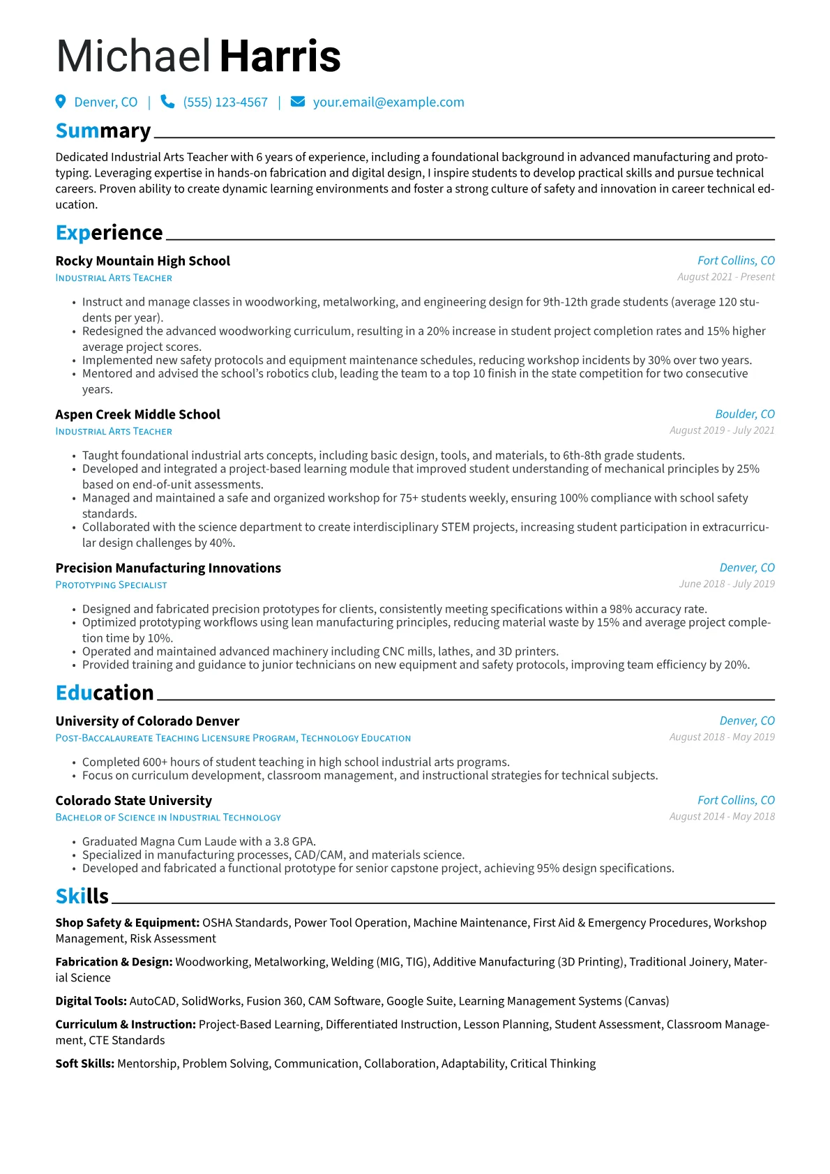 Career changer version - Page 1