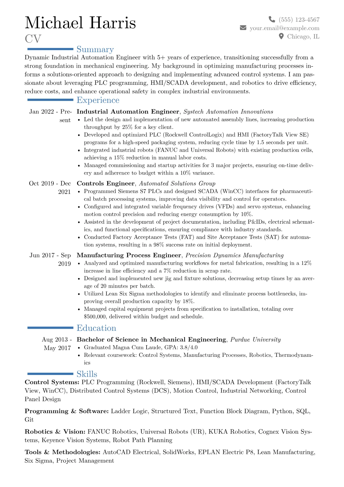 Career changer version - Page 1