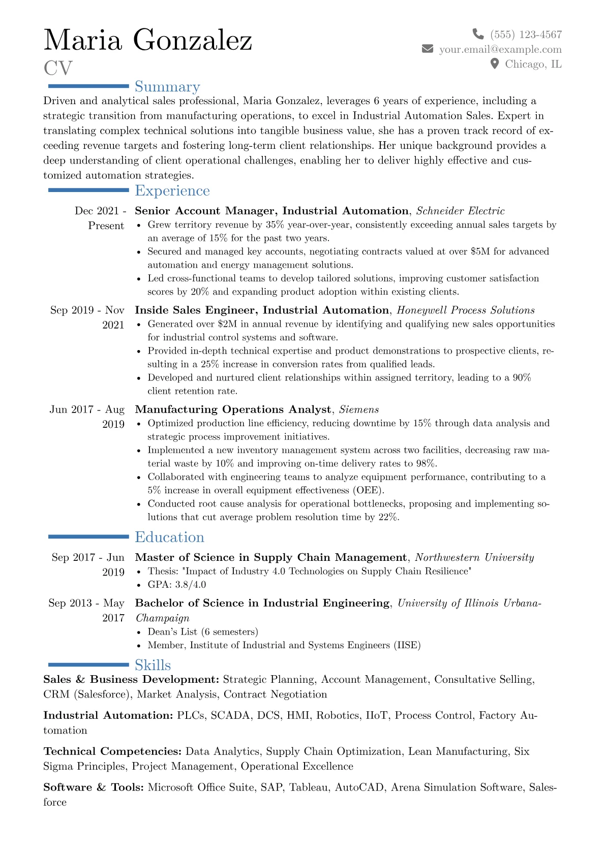 Career changer version - Page 1