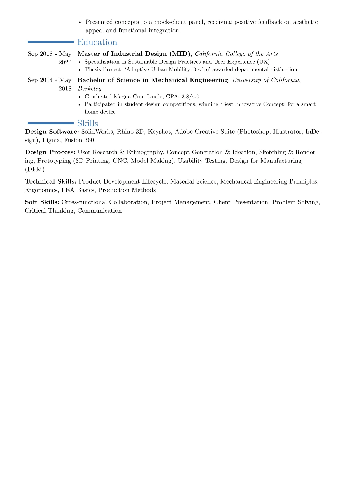 Career changer version - Page 2