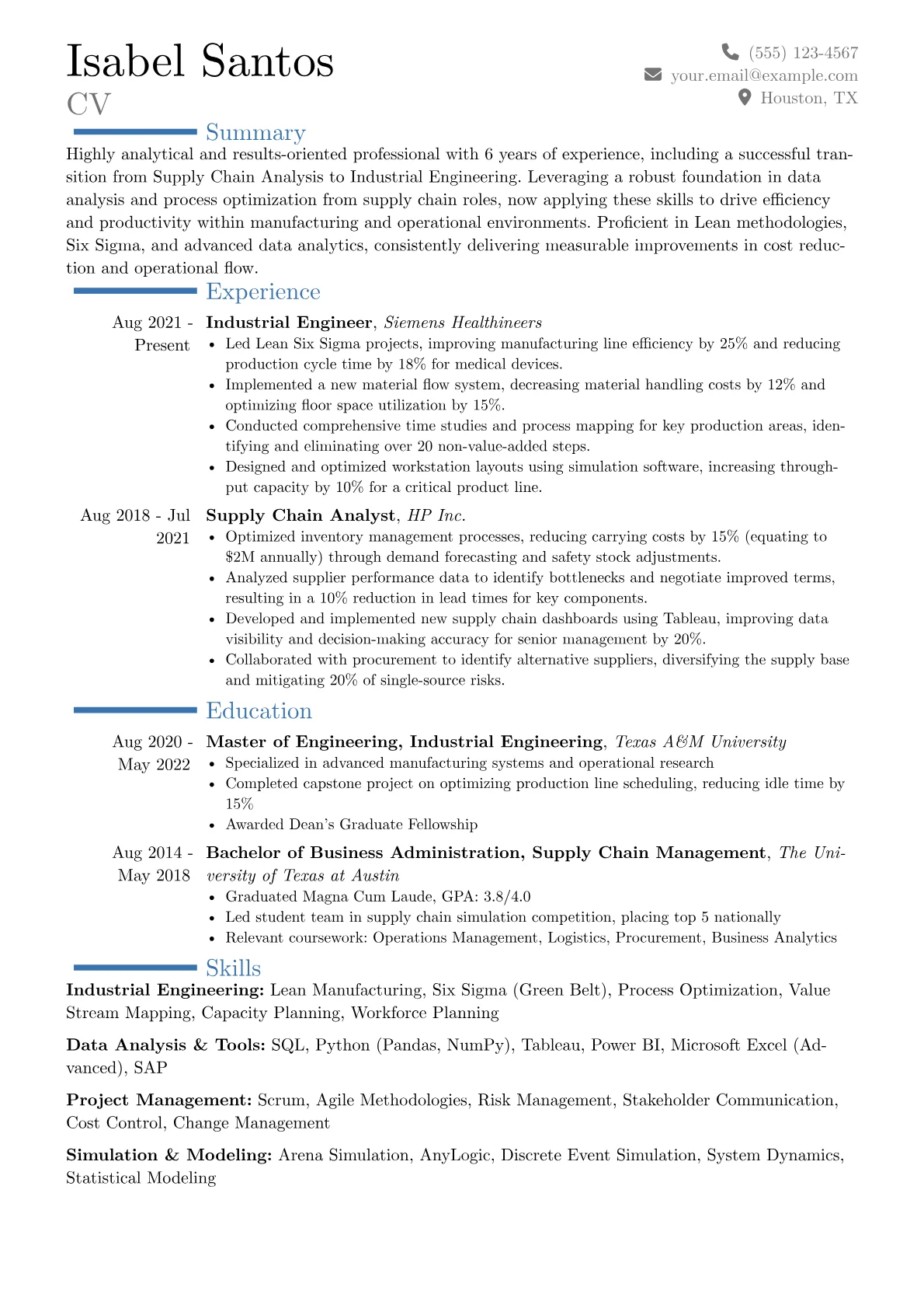 Career changer version - Page 1