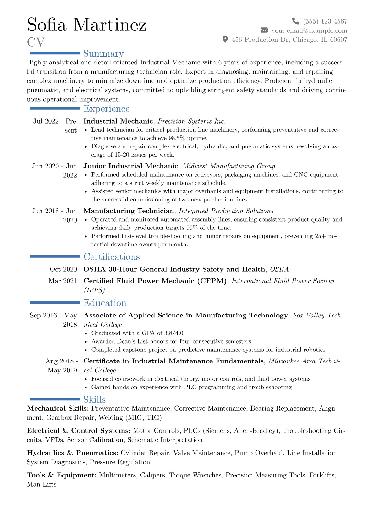 Career changer version - Page 1