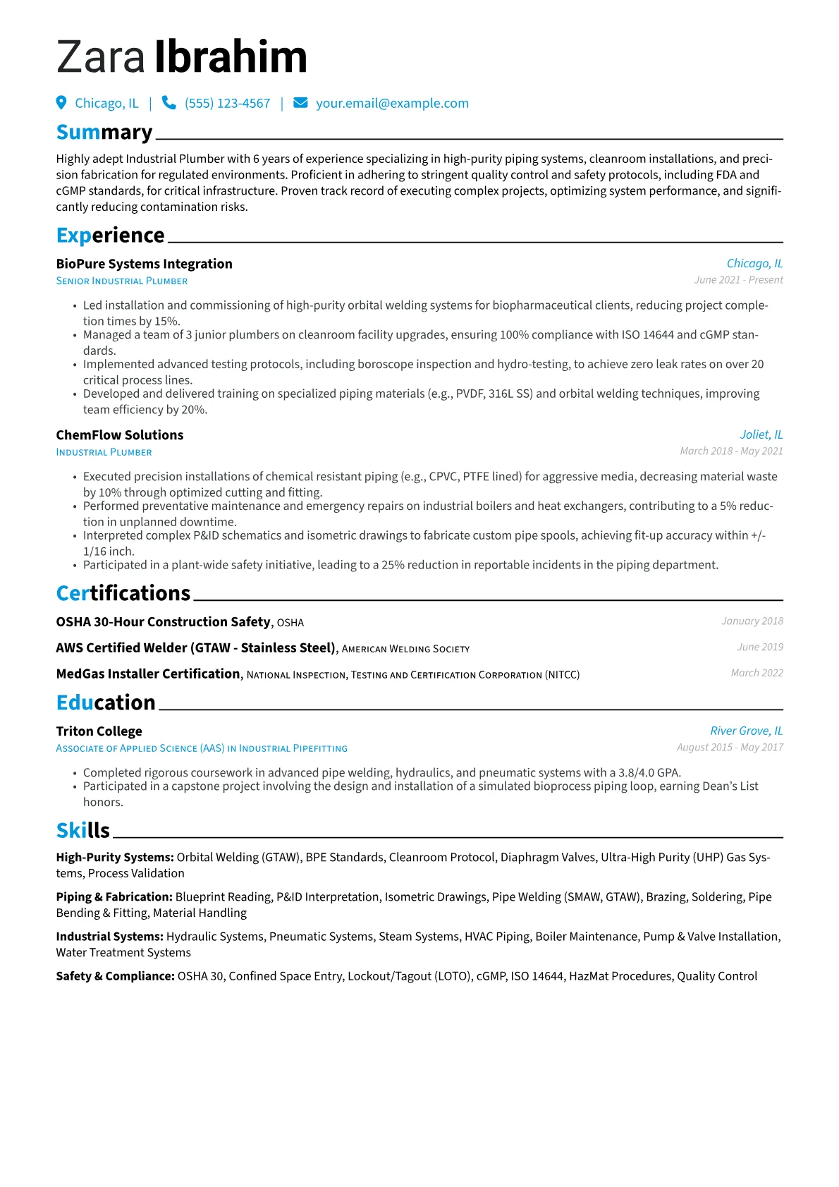 Industrial Plumber version - Page 1