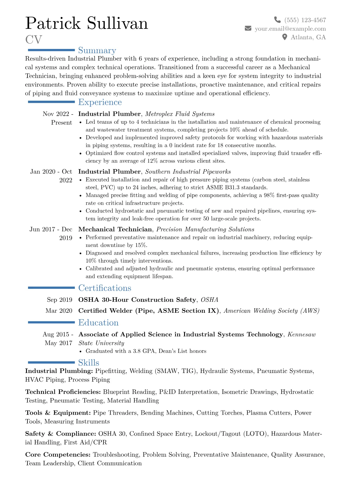Career changer version - Page 1