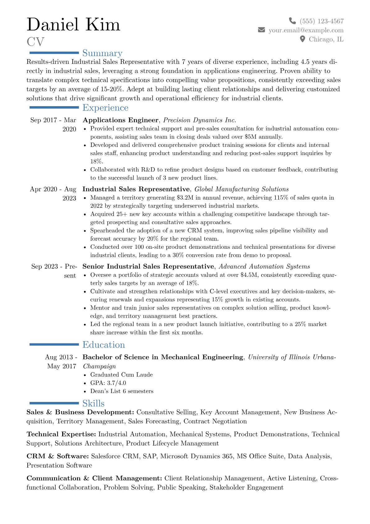 Career changer version - Page 1