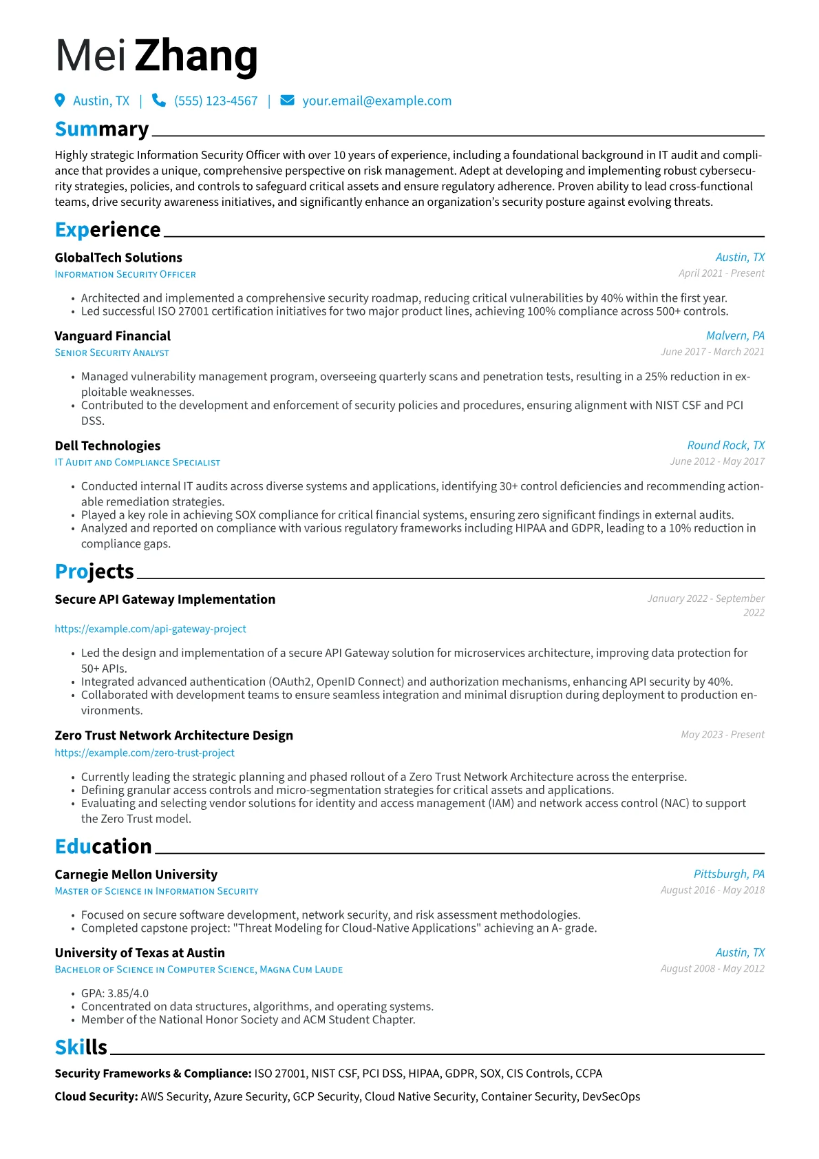 Career changer version - Page 1