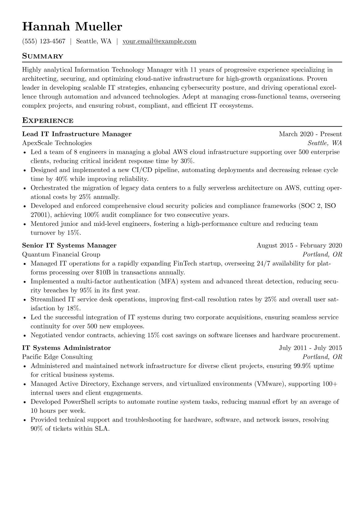 Cloud & Security Focus version - Page 1