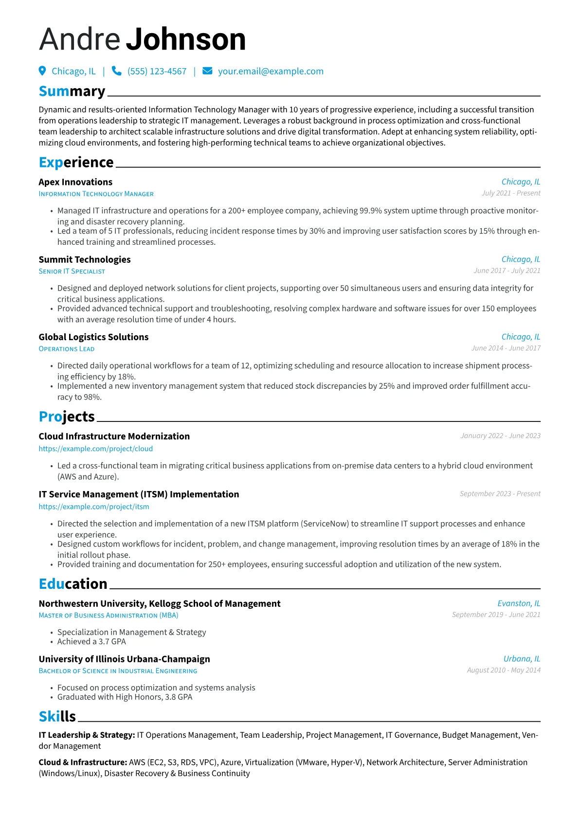 Career changer version - Page 1