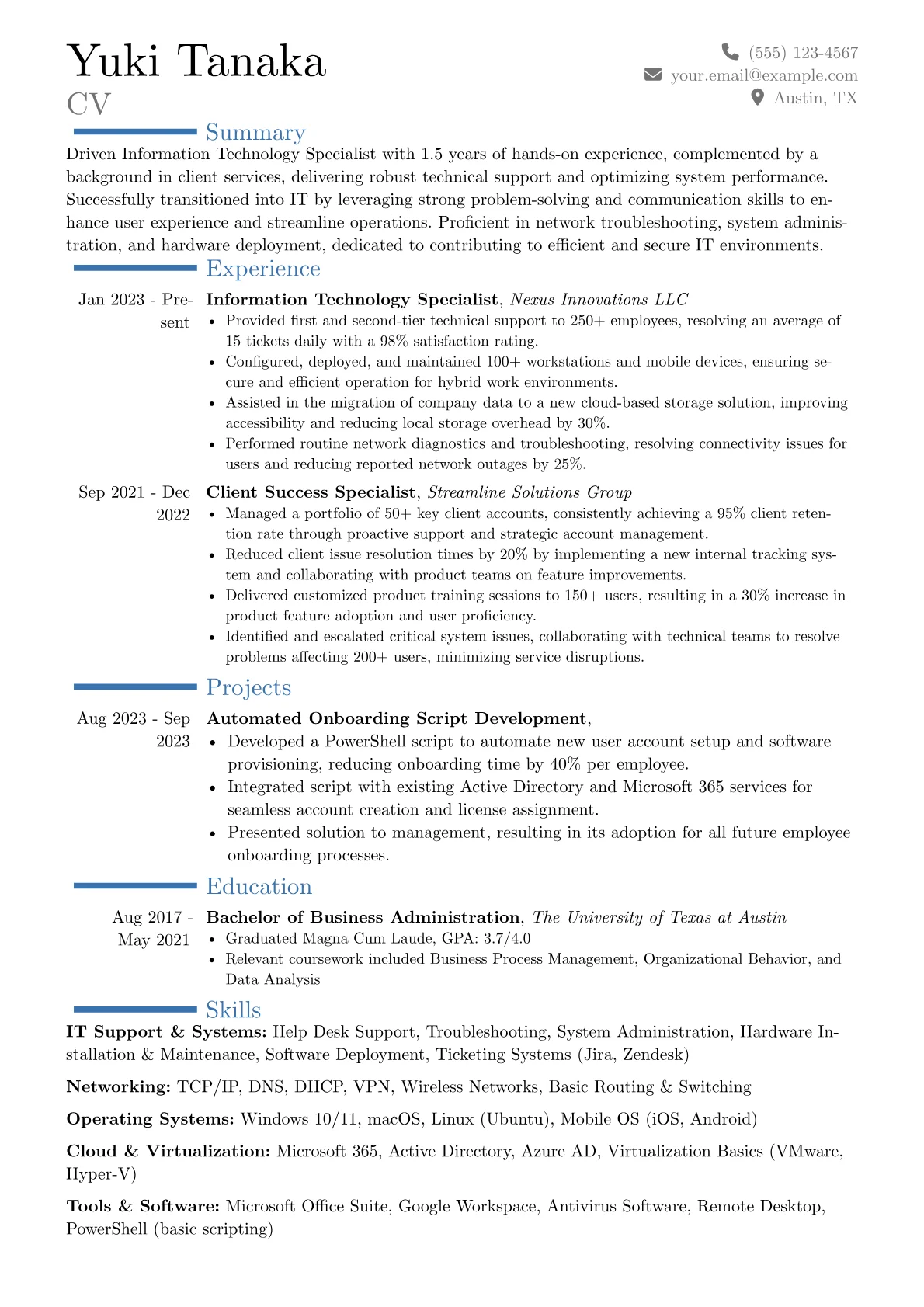 Career changer version - Page 1