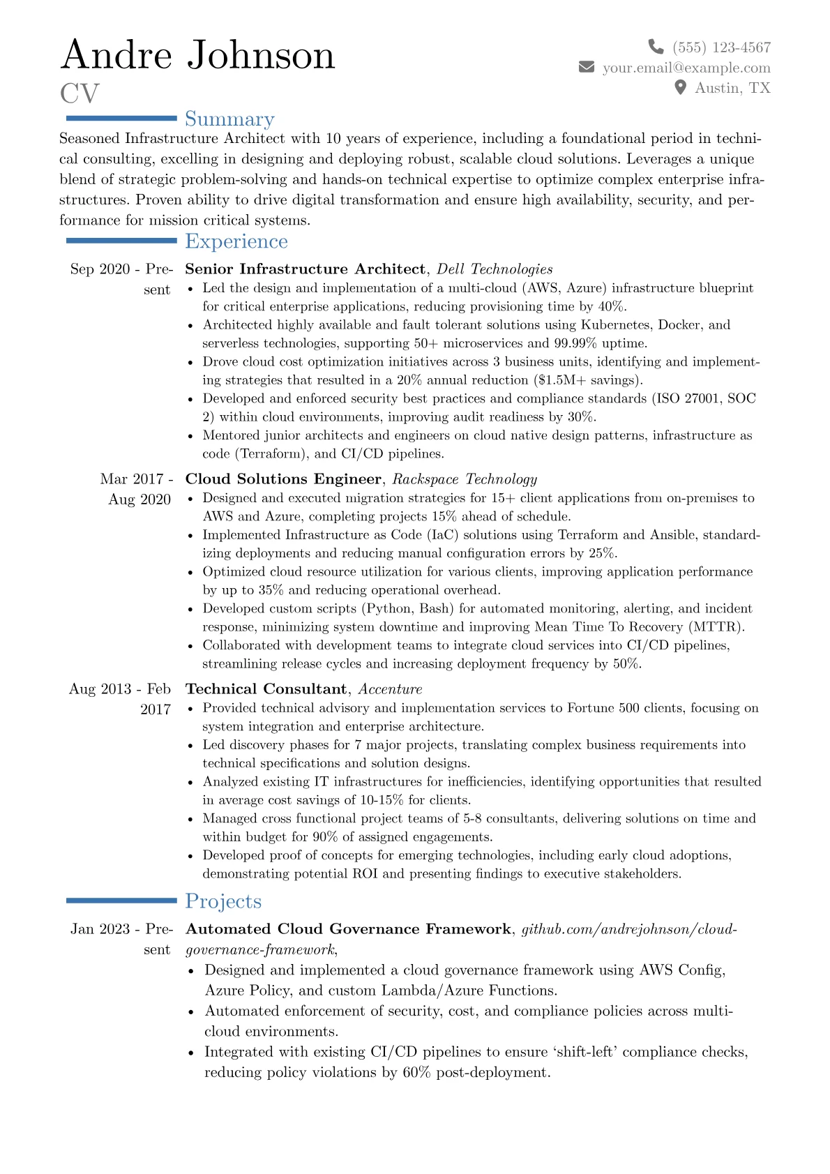 Career changer version - Page 1