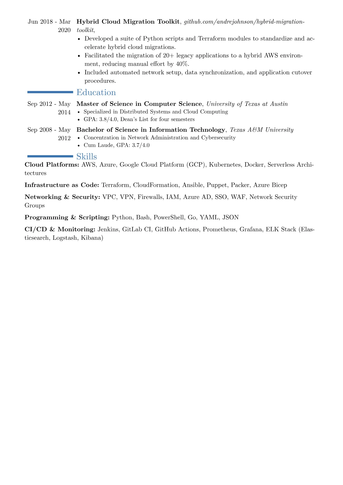 Career changer version - Page 2