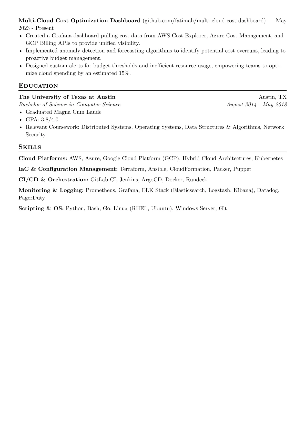 Infrastructure version - Page 2