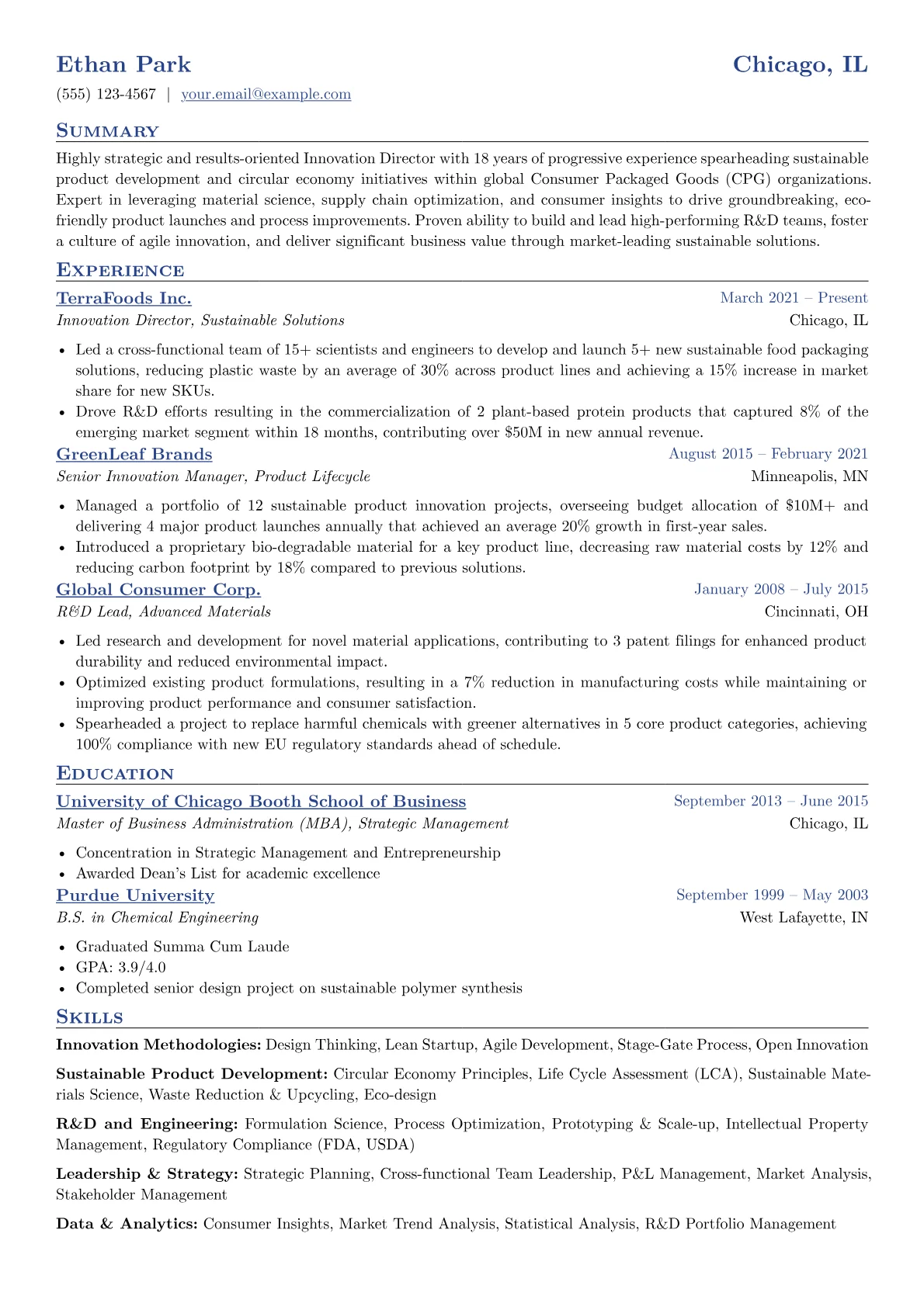 Sustainable CPG version - Page 1