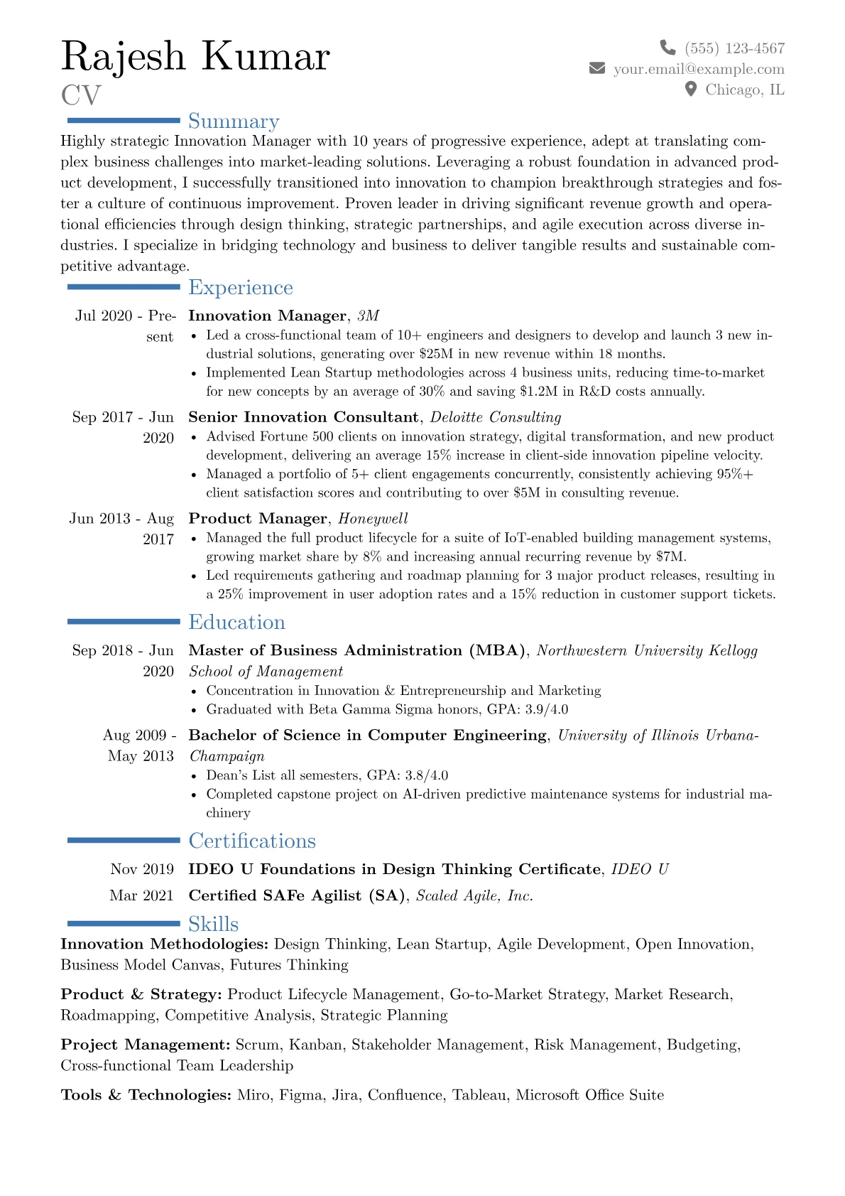 Career changer version - Page 1