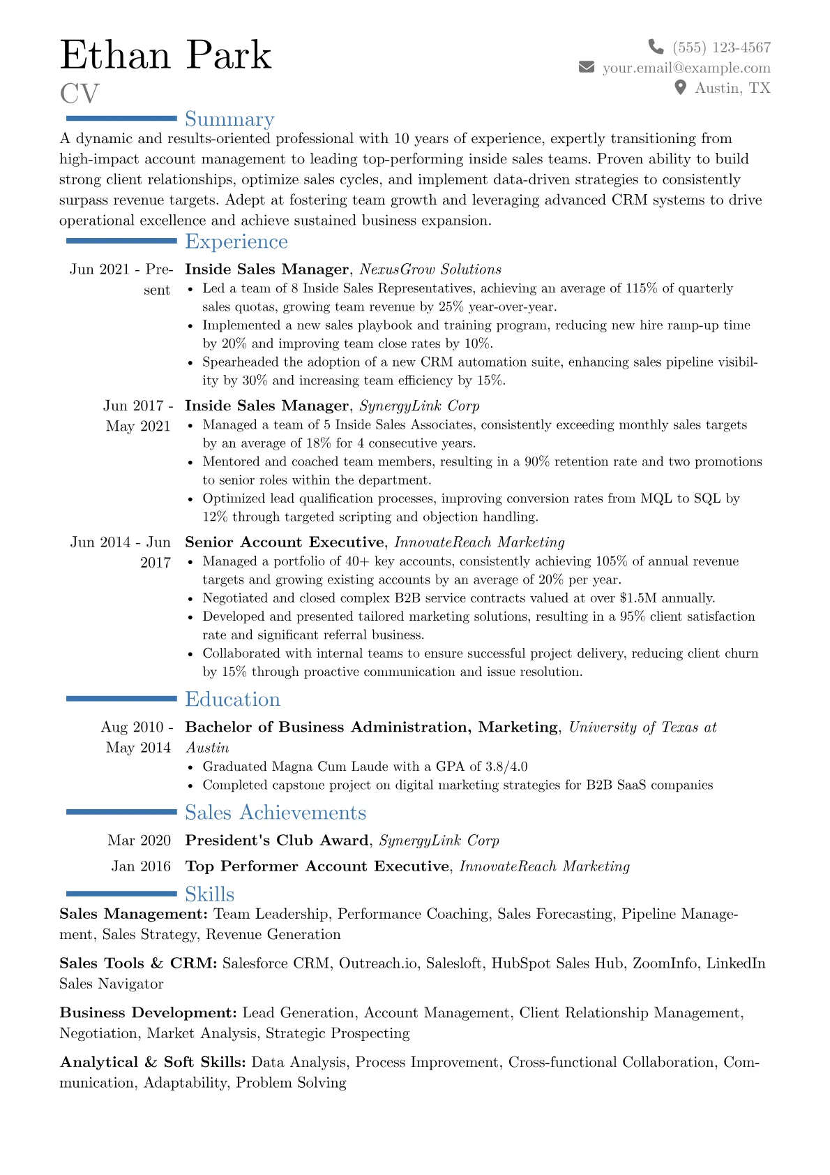 Career changer version - Page 1
