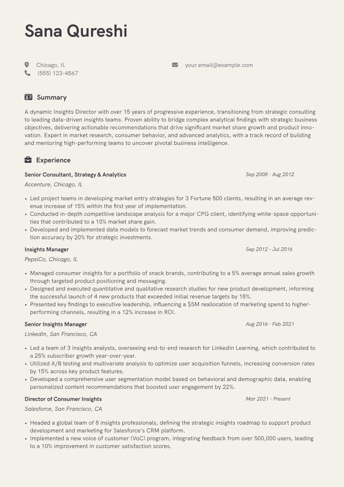 Career changer version - Page 1