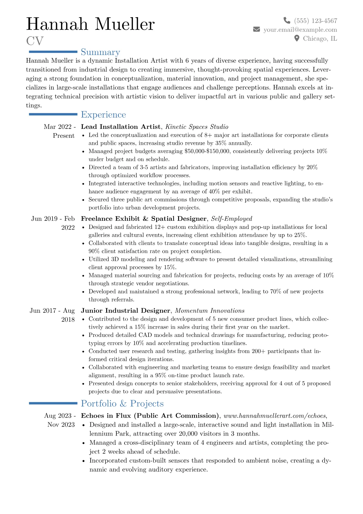 Career changer version - Page 1