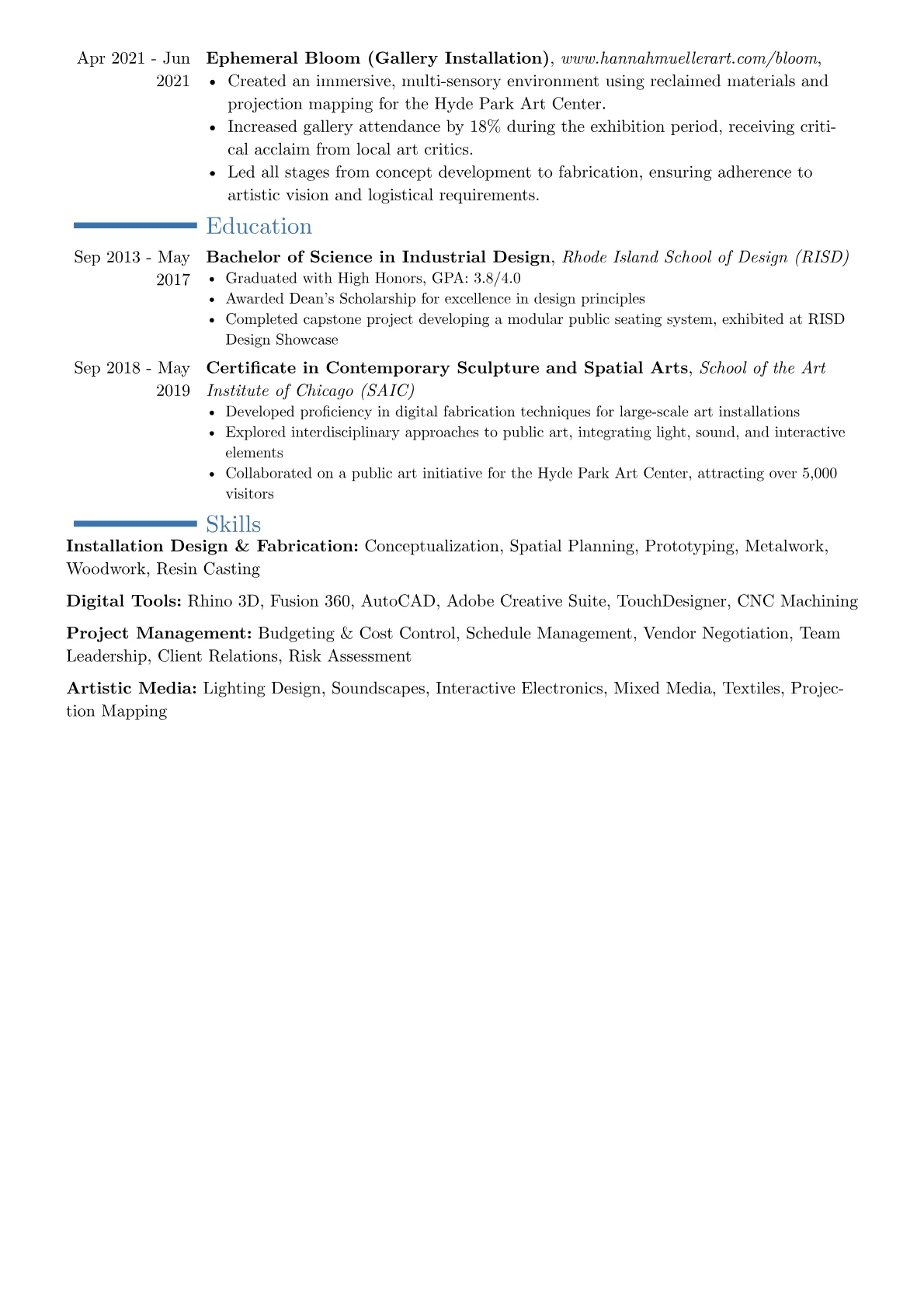 Career changer version - Page 2