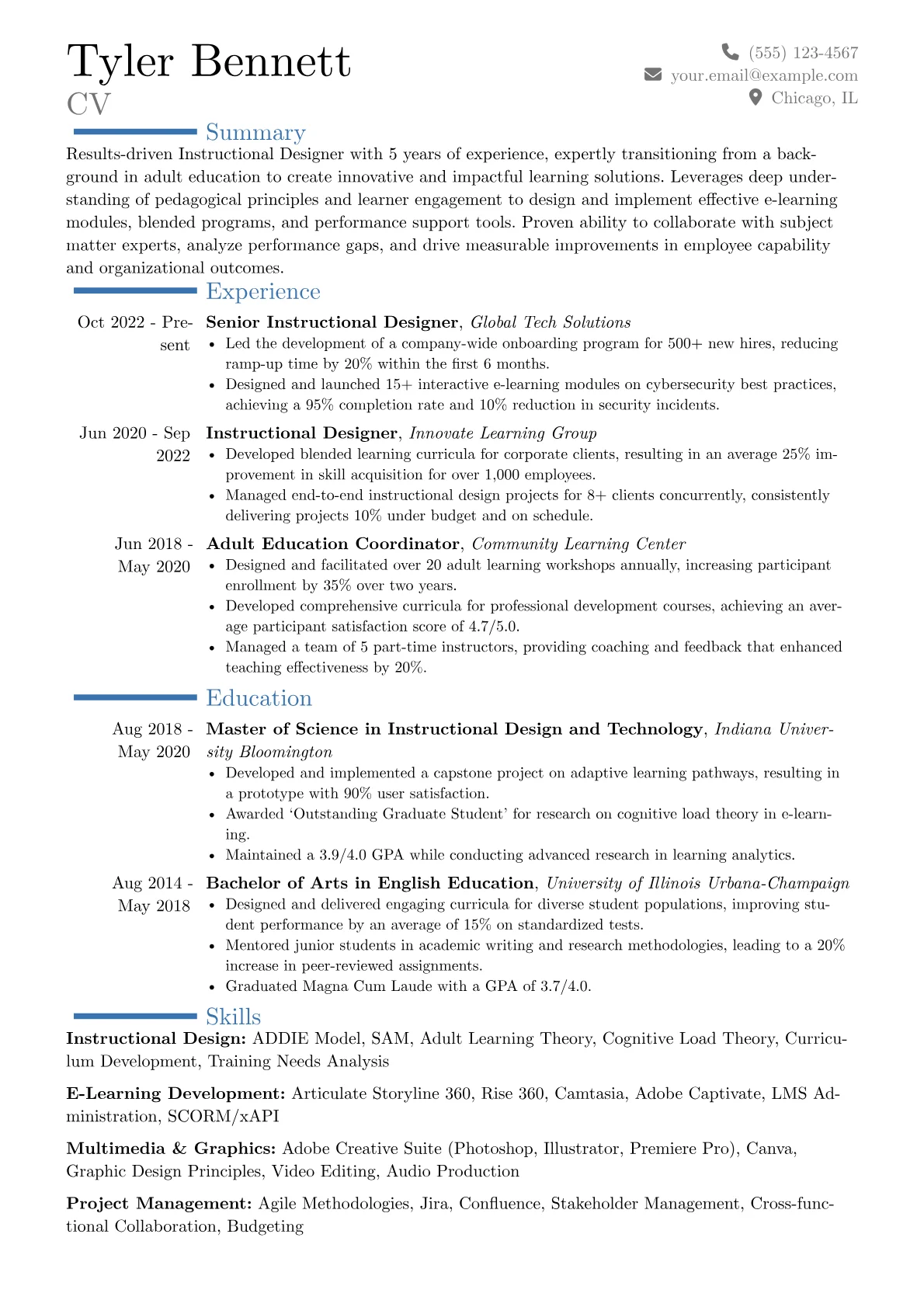 Career changer version - Page 1