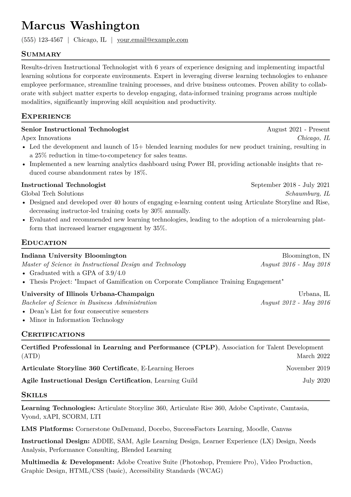 Learning Technologies version - Page 1