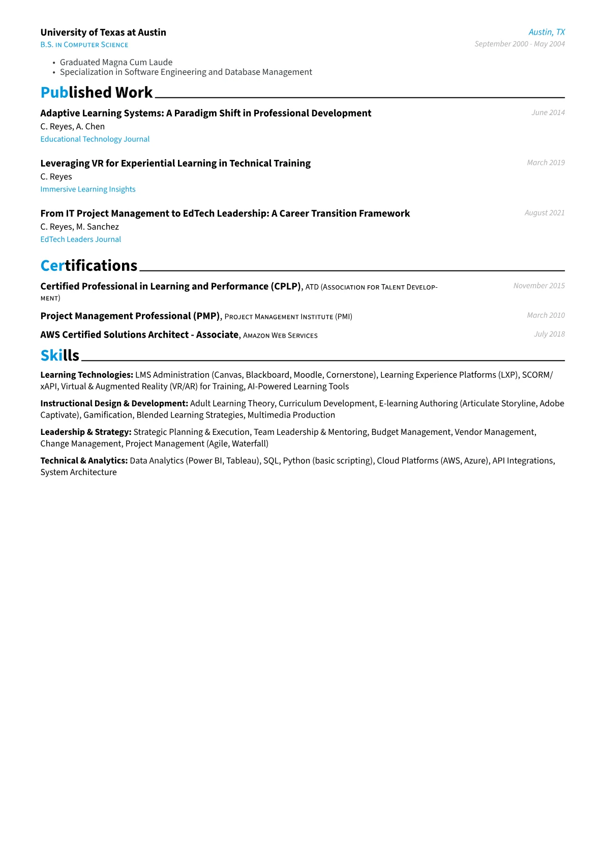 Career changer version - Page 2