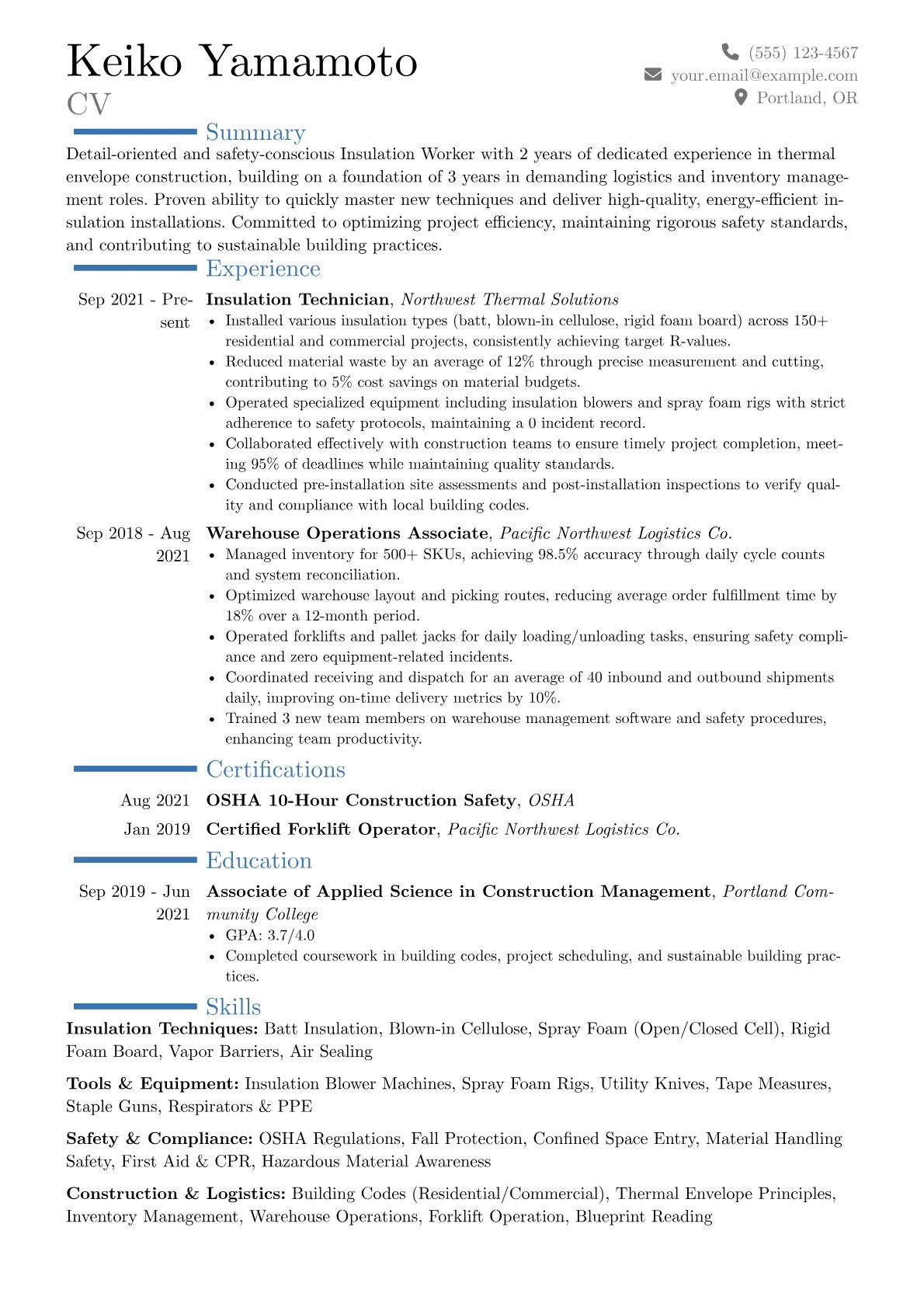 Career changer version - Page 1