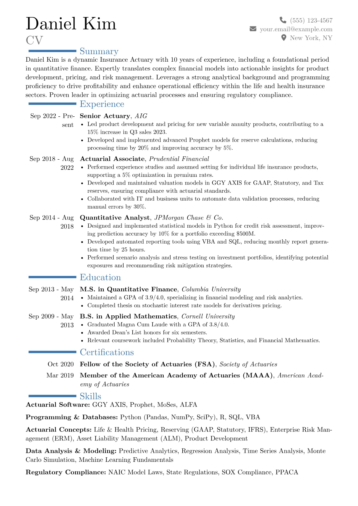 Career changer version - Page 1