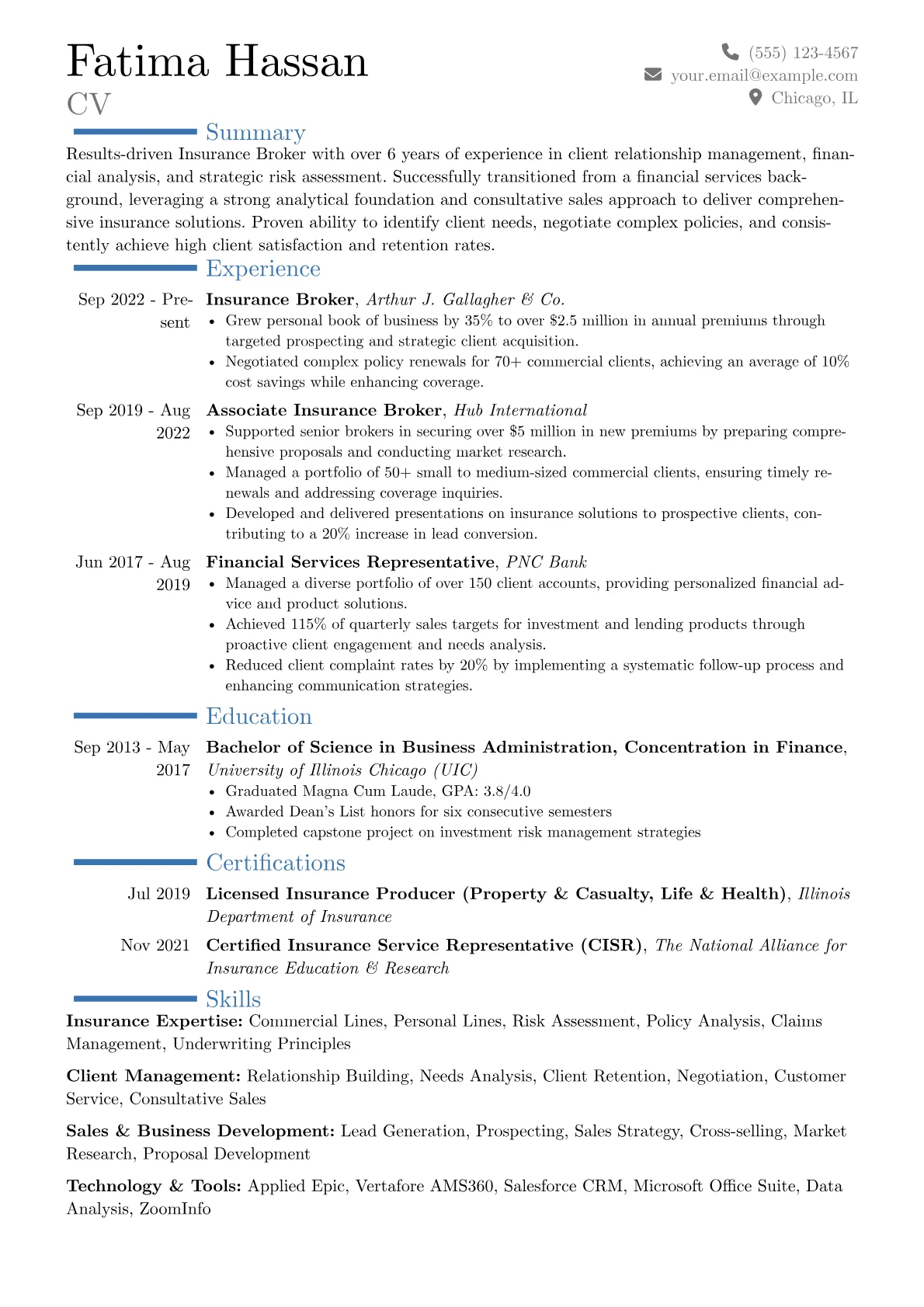 Career changer version - Page 1
