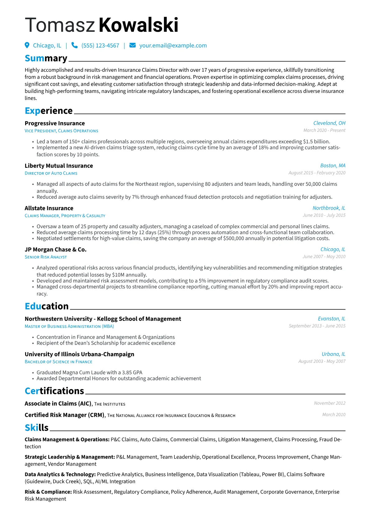 Career changer version - Page 1