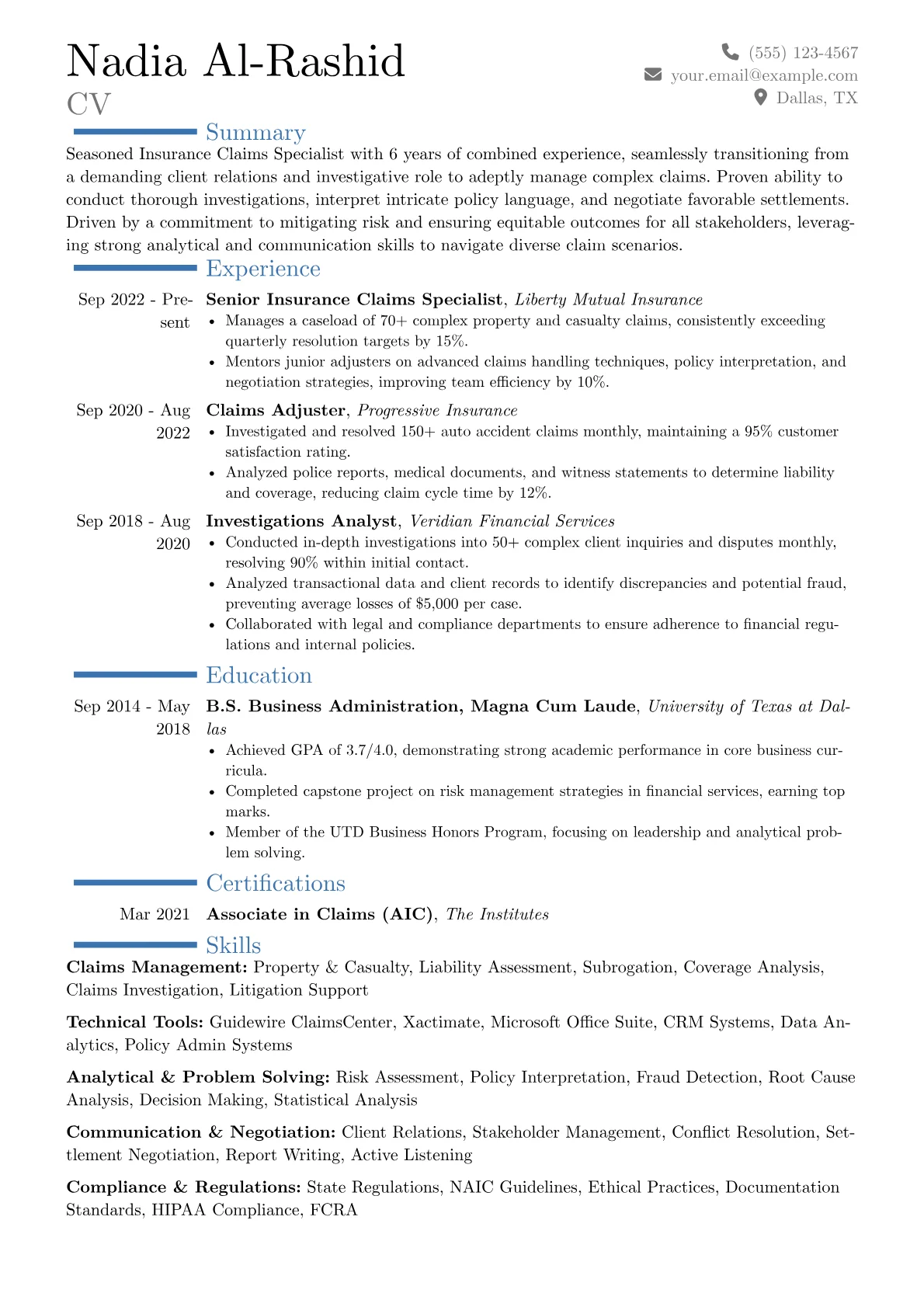 Career changer version - Page 1