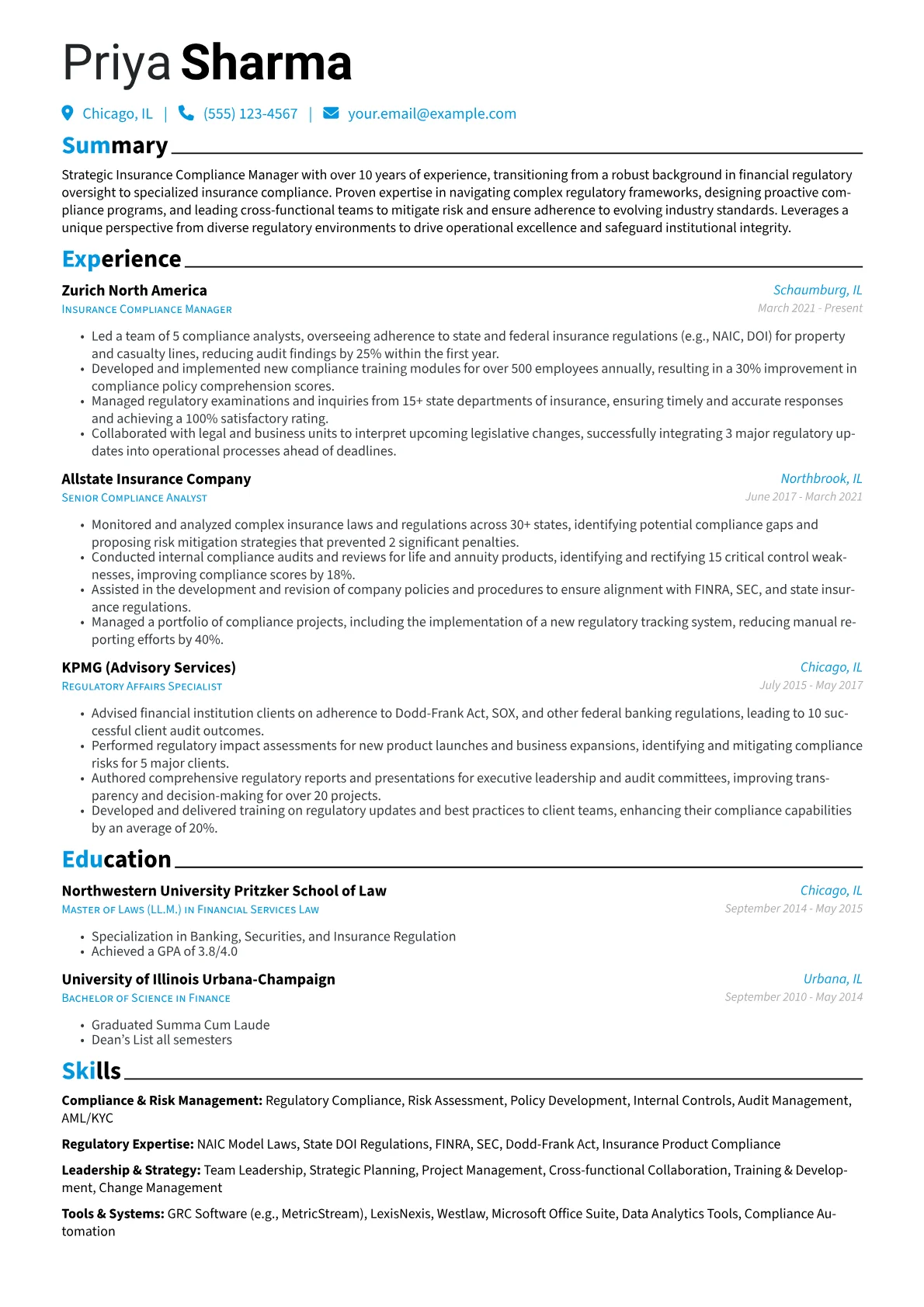 Career changer version - Page 1