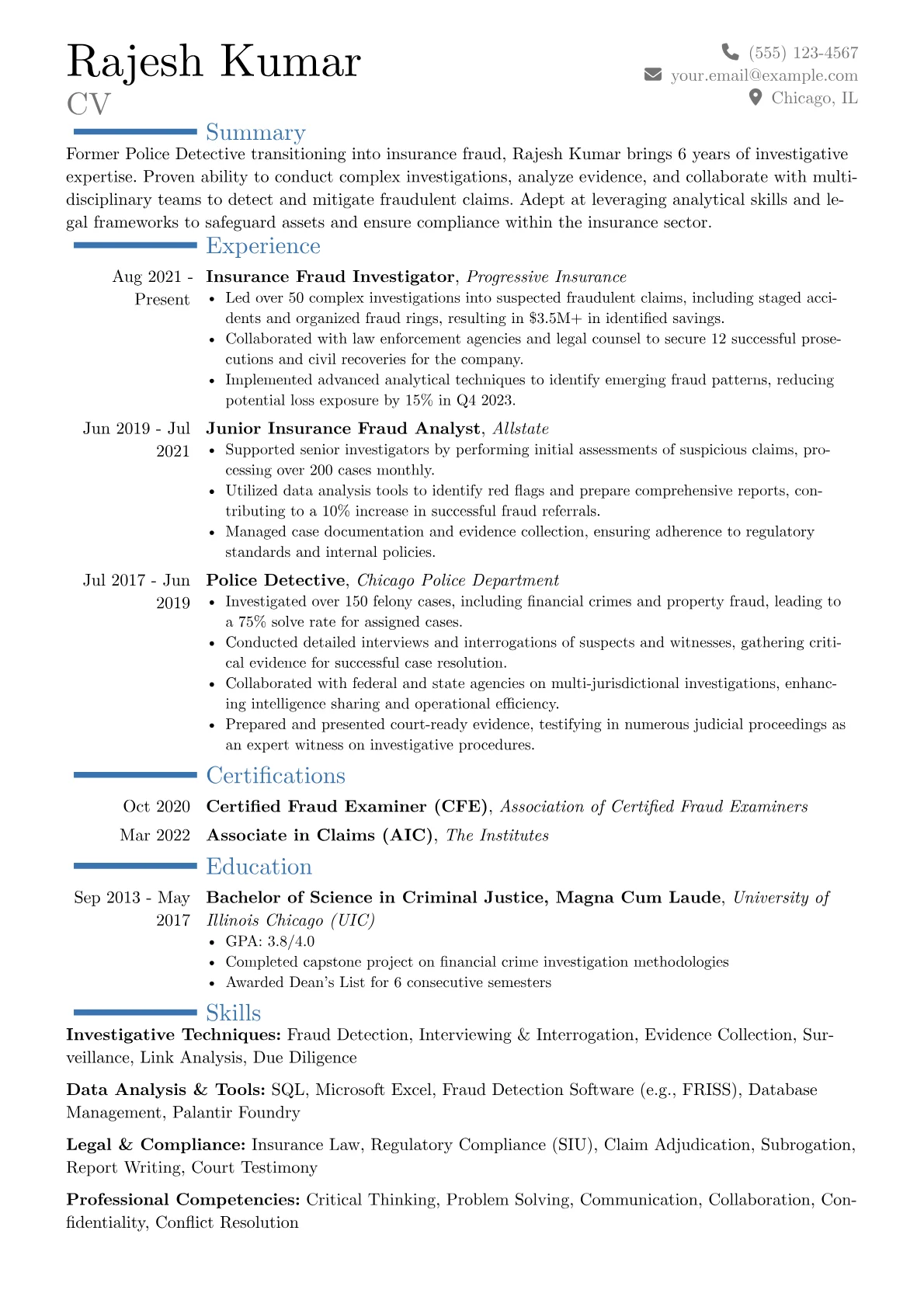 Career changer version - Page 1