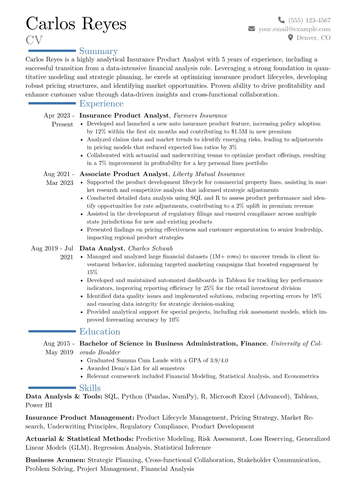 Career changer version - Page 1