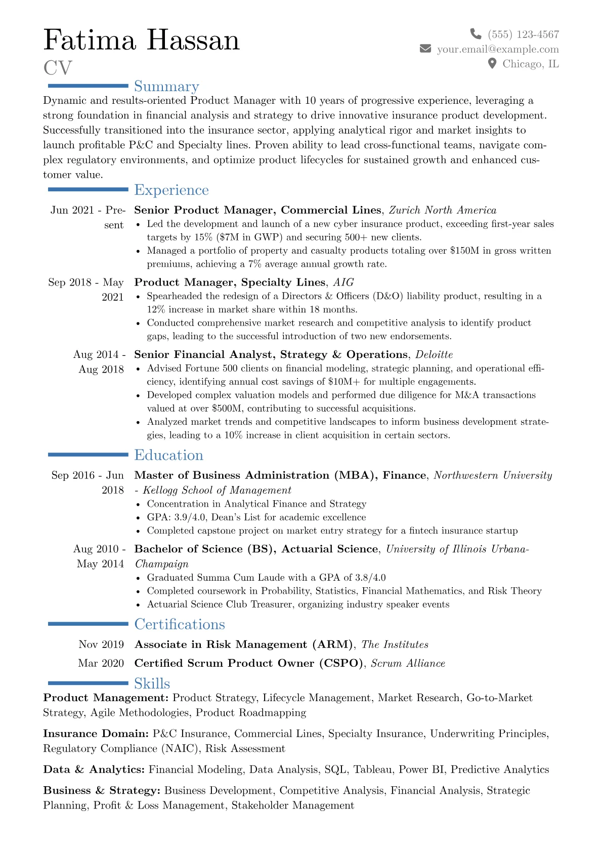 Career changer version - Page 1
