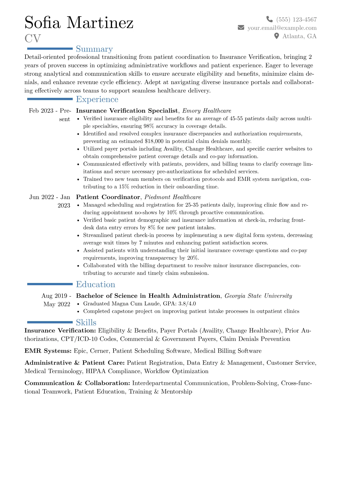 Career changer version - Page 1