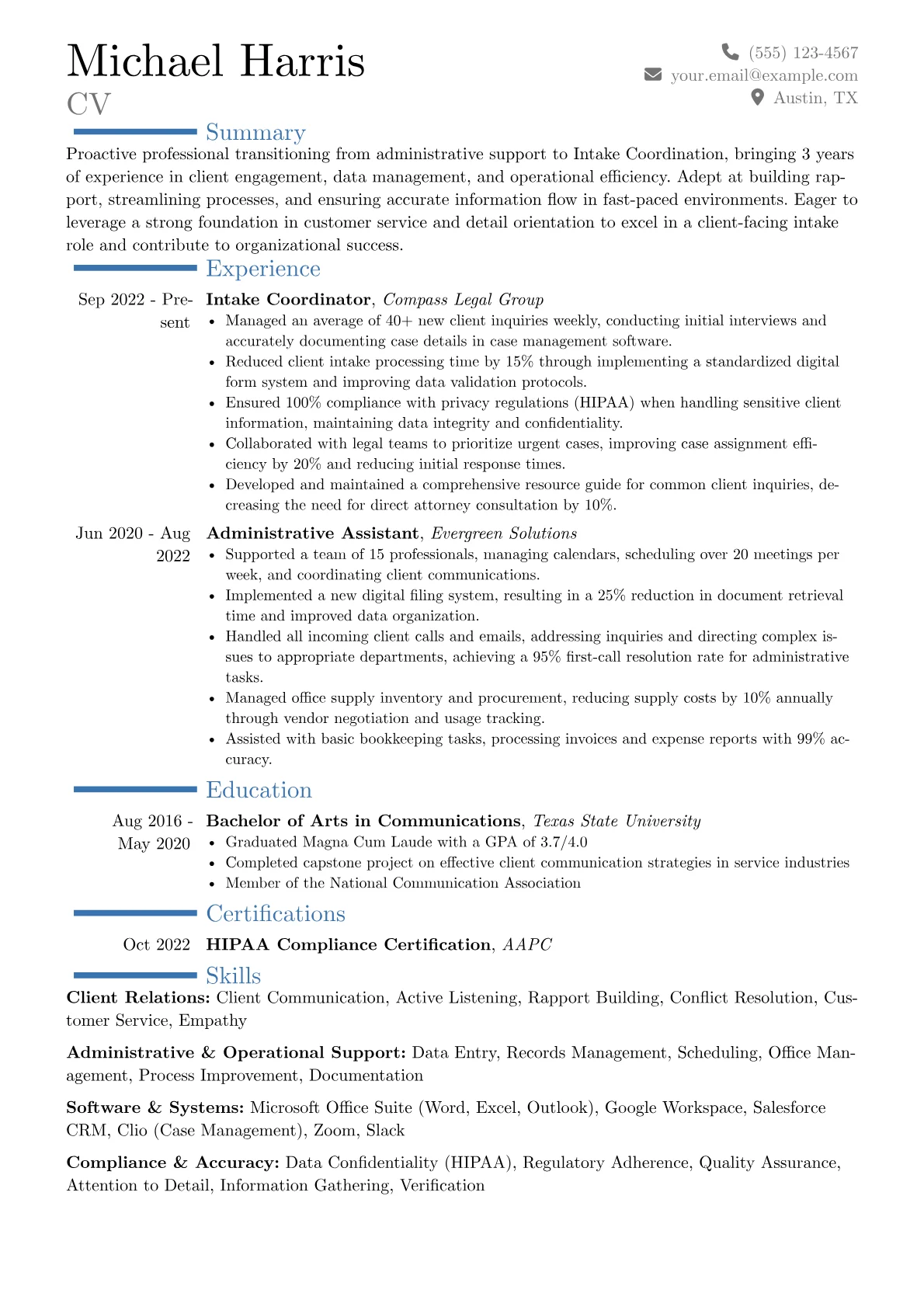 Career changer version - Page 1