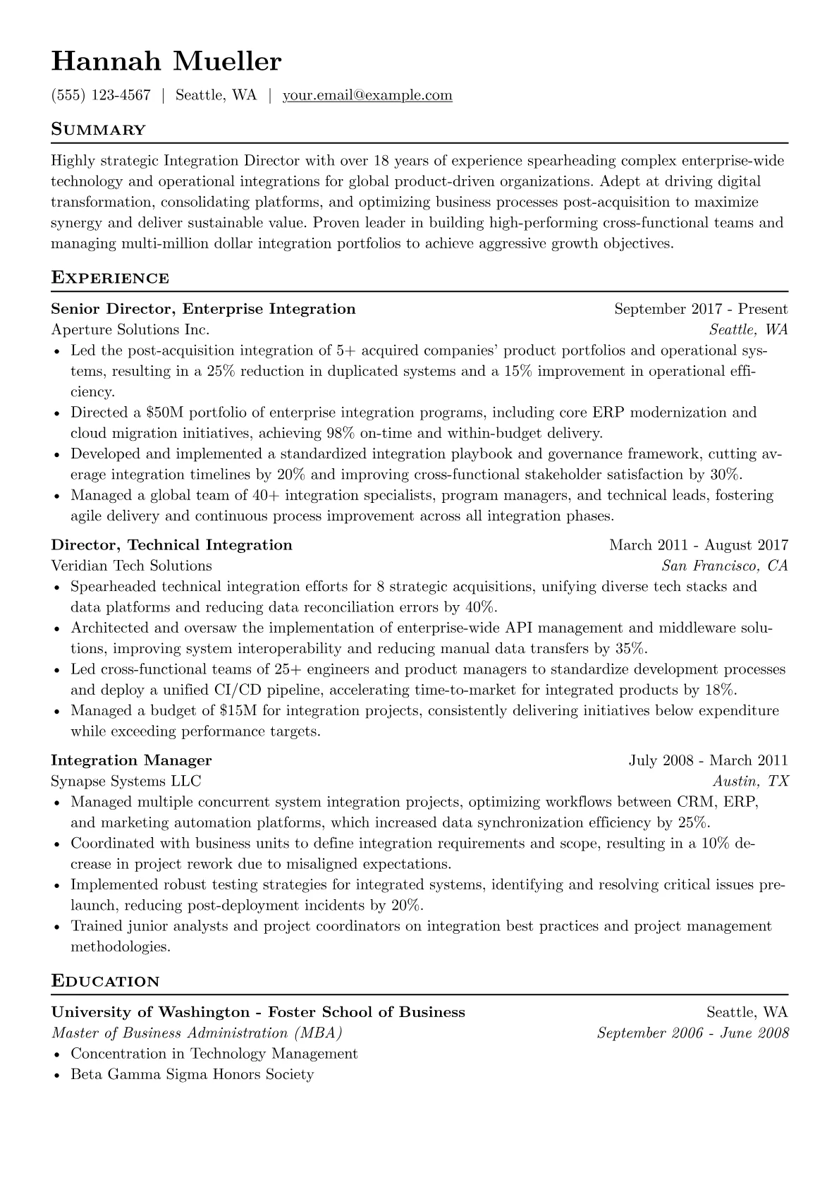 Enterprise Integration version - Page 1