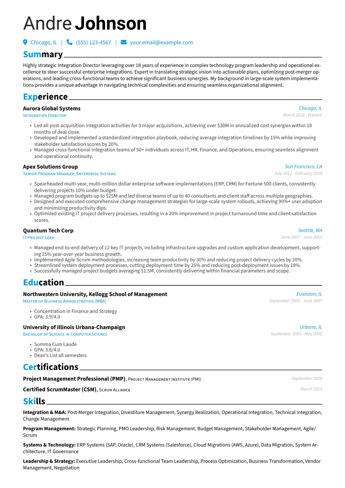 Career changer version - Page 1